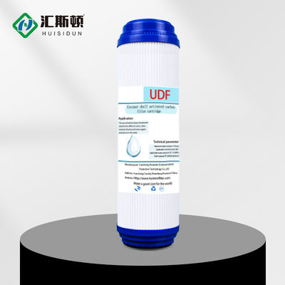 Filtro de carbono ativado granular UDF de 10 polegadas para sistema de purificação de água doméstica
