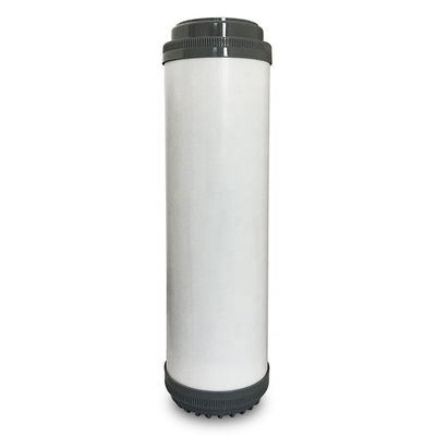Instalação simples Cartucho de filtro de carbono branco e azul para produção de água doce