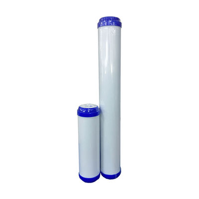 Cartucho de filtro de carbono ativado granular de 20 polegadas UDF GAC com vida útil do filtro de 12 a 24 meses