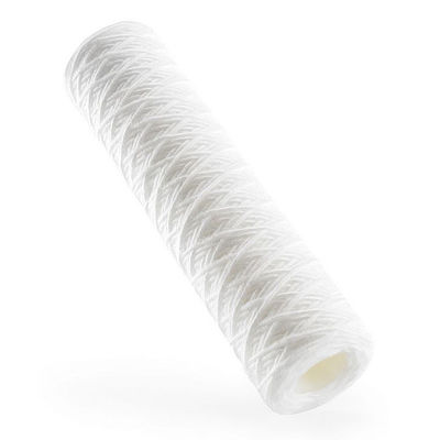 Tratamento de água Filtro de cartucho de ferida de corda de alta tenacidade para sistema de osmose reversa