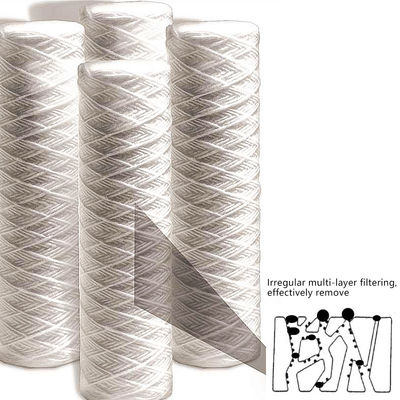 1 KG Peso 3 Micron String Wund Sediment Filtro de Água para Sistema de Purificação de Água