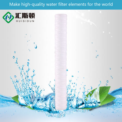 Cartucho de substituição de feridas de 3 microns para filtro de água de lago de baixo orçamento de 40 polegadas