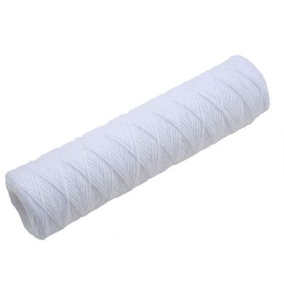 10 20 Inch 1 3 5 10 Micron String Wound Filter Element Para Purificador de Água Subterrânea