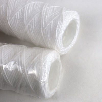 10 20 Inch 1 3 5 10 Micron String Wound Filter Element Para Purificador de Água Subterrânea