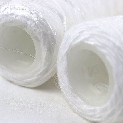 10 20 Inch 1 3 5 10 Micron String Wound Filter Element Para Purificador de Água Subterrânea
