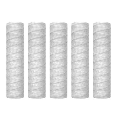 Cartucho de filtro de ferida de 10 polegadas para filtragem de partículas domésticas ou industriais