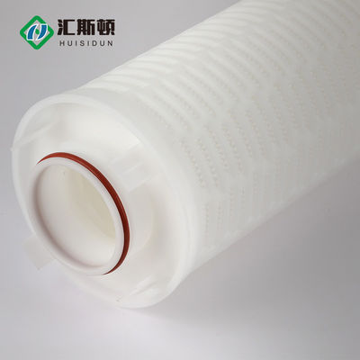 O filtro de água substitui o elemento de filtro dobrável de alto caudal para o tratamento de água de usinas de energia