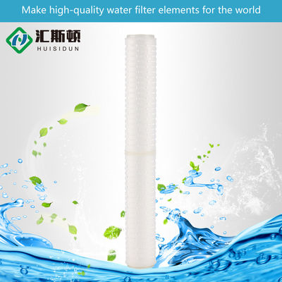 Osmose Reversa 10/20/30/40/50/60 Pulgada Filtro Plissado para Filtração de Bebidas 1micron