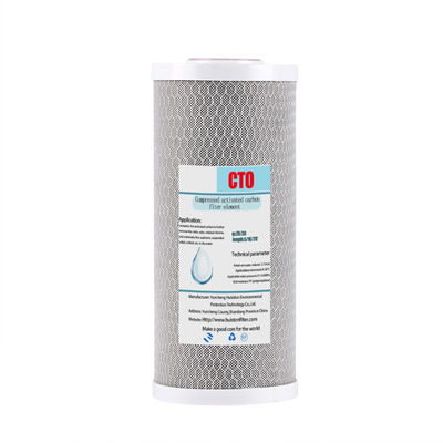 10/20 * 4,5 polegadas Grande e gordo CTO Industrial Filtro de compressão Elemento de equipamento Filtro de água