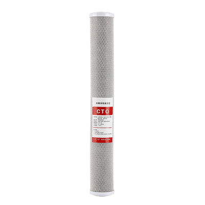 50W UDF Granular elemento de filtro de carbono ativado para refrigerador purificador de água 10/20 polegadas