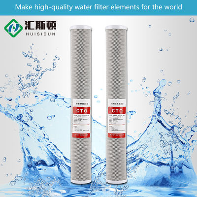 Cartucho de filtro de bloco de carbono ativado 220V para sistema de osmose reversa