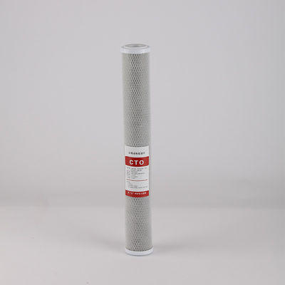 Cartucho de filtro de bloco de carbono ativado 220V para sistema de osmose reversa