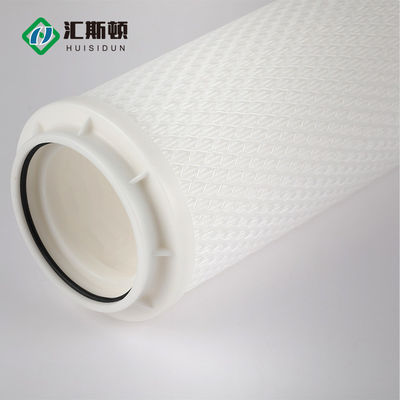 Elemento de filtro de água de grande fluxo para a indústria 20 polegadas de polipropileno composto de membrana