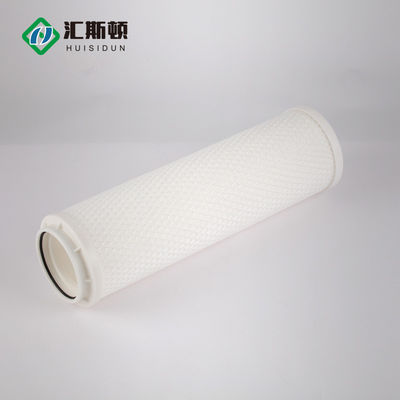Elemento de filtro de água de grande fluxo para a indústria 20 polegadas de polipropileno composto de membrana