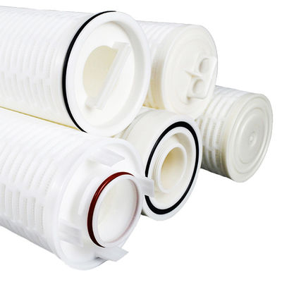 40 polegadas 1 micrão de fluxo alto elemento de filtro plissado para a filtragem de condensado de usinas elétricas
