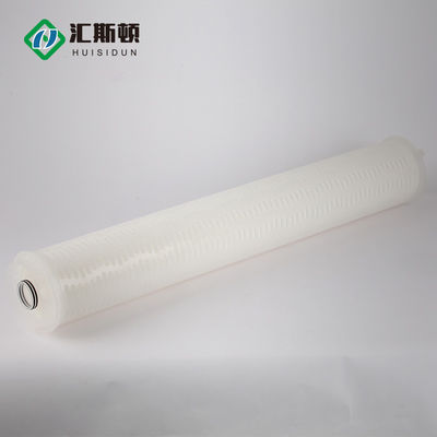 Peso leve 3.6 KG 40 polegadas em forma de cruz microporous plissado elemento de filtro para a indústria