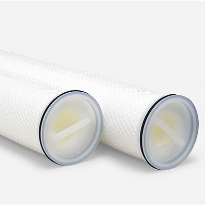 Cartucho de filtro plissado de alto fluxo de 20 polegadas e 40 polegadas para tratamento de águas residuais, exceto ferrugem