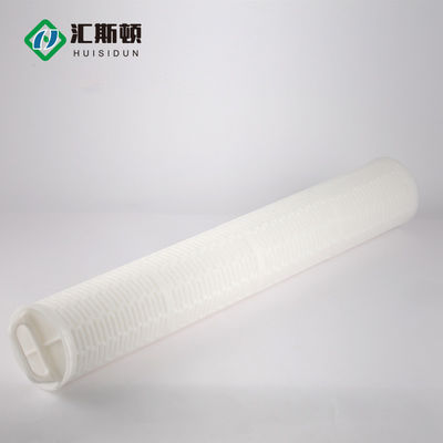 Cartucho de filtro de água plissado de alta taxa de fluxo PP PES PVDF PTFE Nylon para OEM
