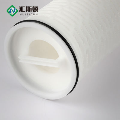 Cartucho de filtro de água plissado de alta taxa de fluxo PP PES PVDF PTFE Nylon para OEM