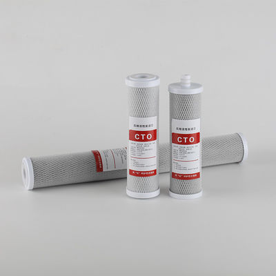 Filtro Cto Natural de Concha de Coco L 10*4,5 para Purificação de Água Sem Poluição