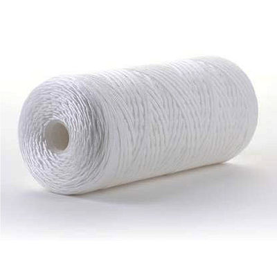 Cartucho de filtro de sedimentos de cordas de feridas industriais 10 20 30 40 polegadas 1 3 5 10 Microns Filtro