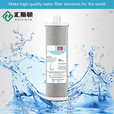 Cartucho de filtro de carbono ativado de 10 polegadas para pré-filtragem
