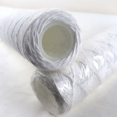 0.8 kg de cartucho de filtro de feridas de cordas de PP para tratamento industrial eficaz de águas