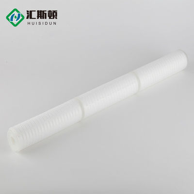30 polegadas 0.1micron cartucho de filtro de microporo PP plissado para filtragem química fina