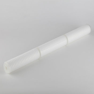 30 polegadas 0.1micron cartucho de filtro de microporo PP plissado para filtragem química fina