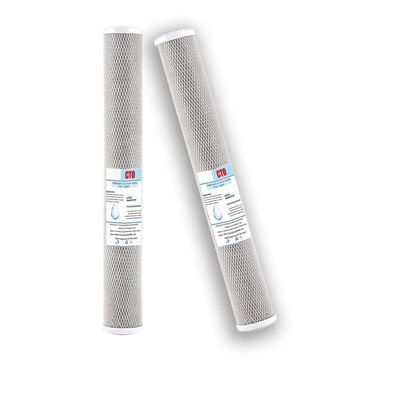 20 polegadas Huiston Filtro de Carbono Ativado Circular Ideal para Tratamento Industrial de Água