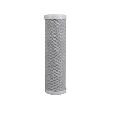 Cartucho de filtro sinterizado CTO de 10 polegadas para pré-filtração doméstica e tratamento de água