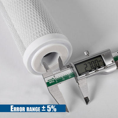 Cartucho de filtro sinterizado CTO de 10 polegadas para pré-filtração doméstica e tratamento de água