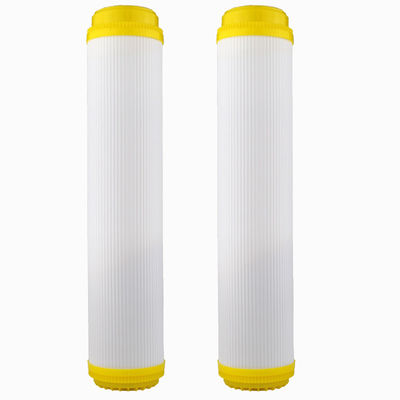 Prefiltração doméstica Cartucho de filtro de resina de intercâmbio de íons de 20 polegadas para amolecer a água