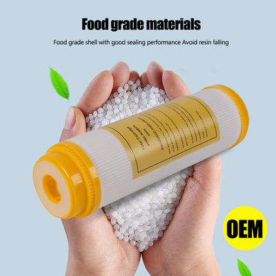 Elementos de filtro de suavização de resina de intercâmbio de íons de pré-filtro de 10 polegadas para purificação de água