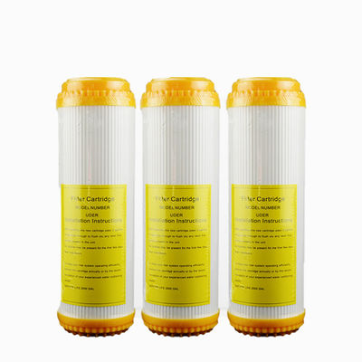 Elementos de filtro de suavização de resina de intercâmbio de íons de pré-filtro de 10 polegadas para purificação de água