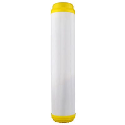 Elemento de filtro de resina de 20 polegadas para suavizar a água em purificadores de água por osmose reversa