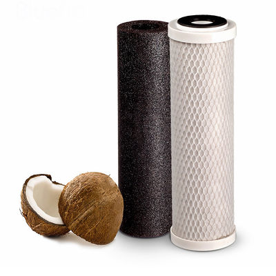 Filtro de Carbono Ativado Sinterizado Certificado NSF de 10 polegadas para sistemas de osmose reversa OEM