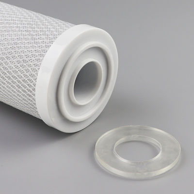 Cartucho de filtro de água de bloco de carbono de capacidade padrão CTO para água da torneira municipal